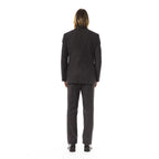 BYBLOS Brown Cotton Two-Piece Suit