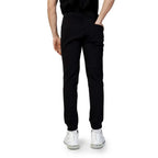 Armani Exchange Black Cotton Joggers (Workout Pants) - Zeiniez