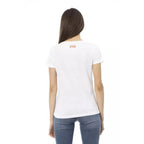 Trussardi Action White Cotton Tank Tops - Zeiniez