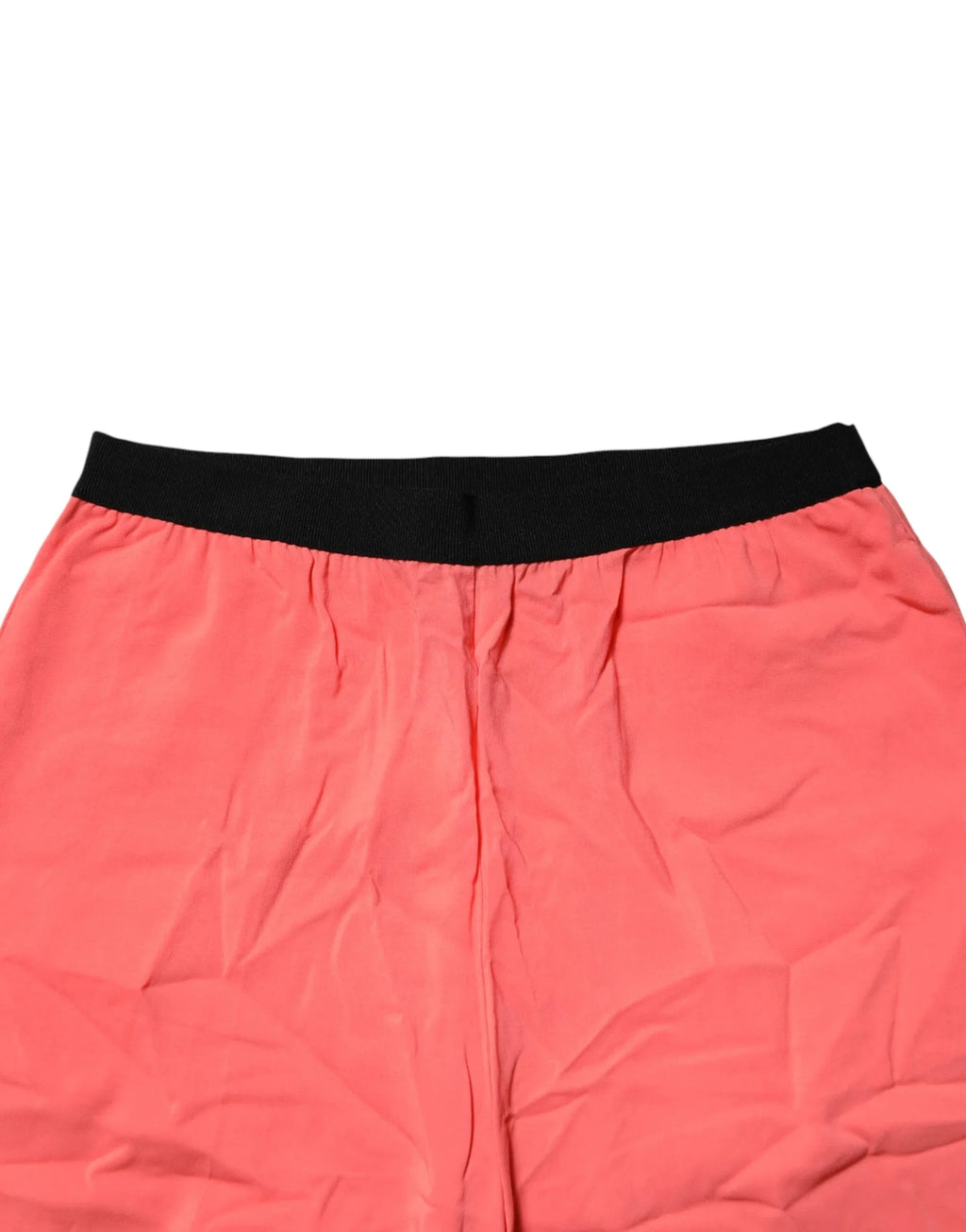 Jucca Neon Pink High Waist Straight Wide Leg Trouser Pants - Zeiniez