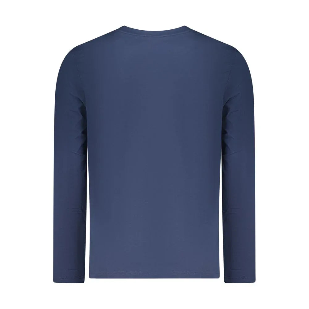 Hugo Boss Blue Organic Cotton Men T-Shirt - Zeiniez