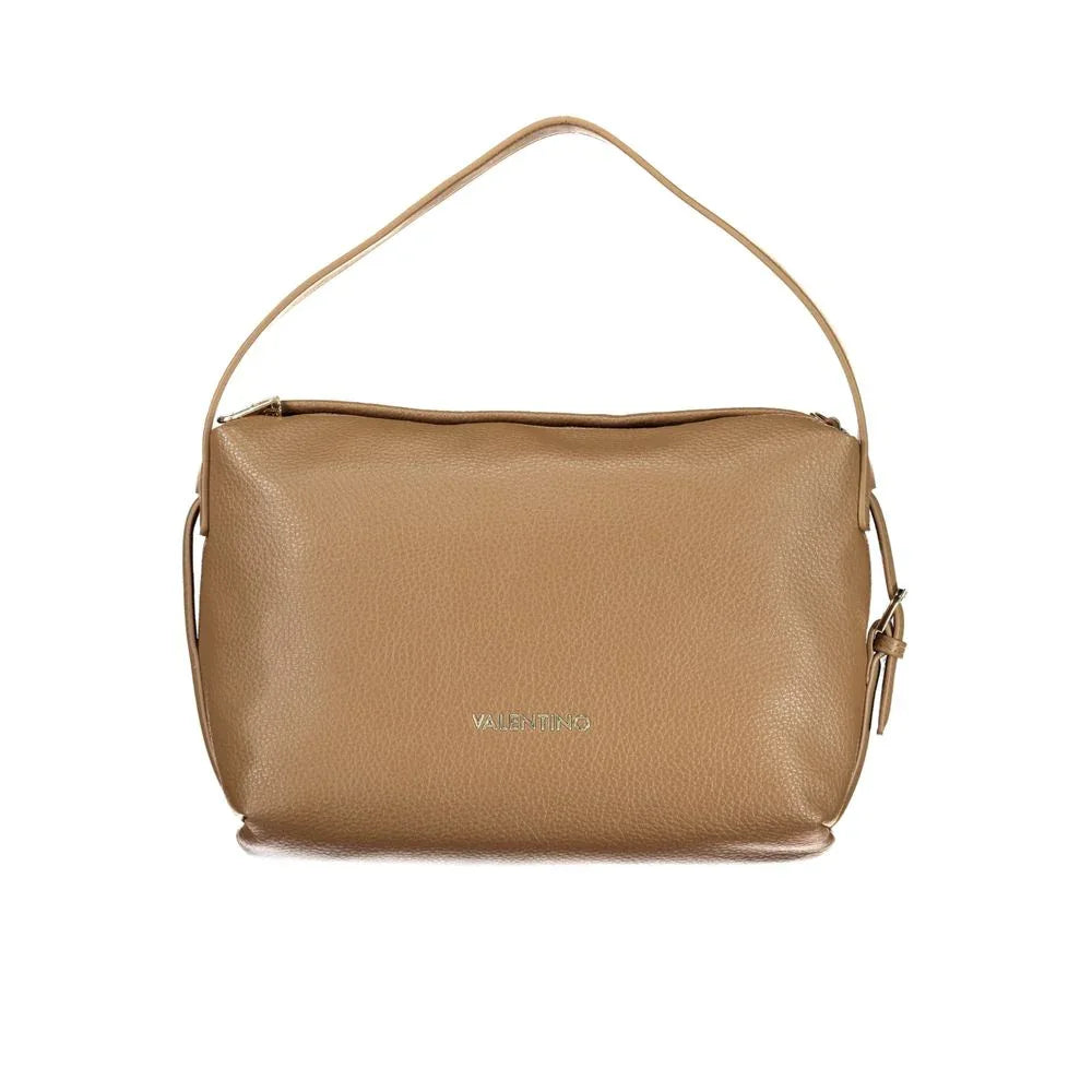 Mario Valentino Marrone Polyurethane Women Shoulder Bag - Zeiniez