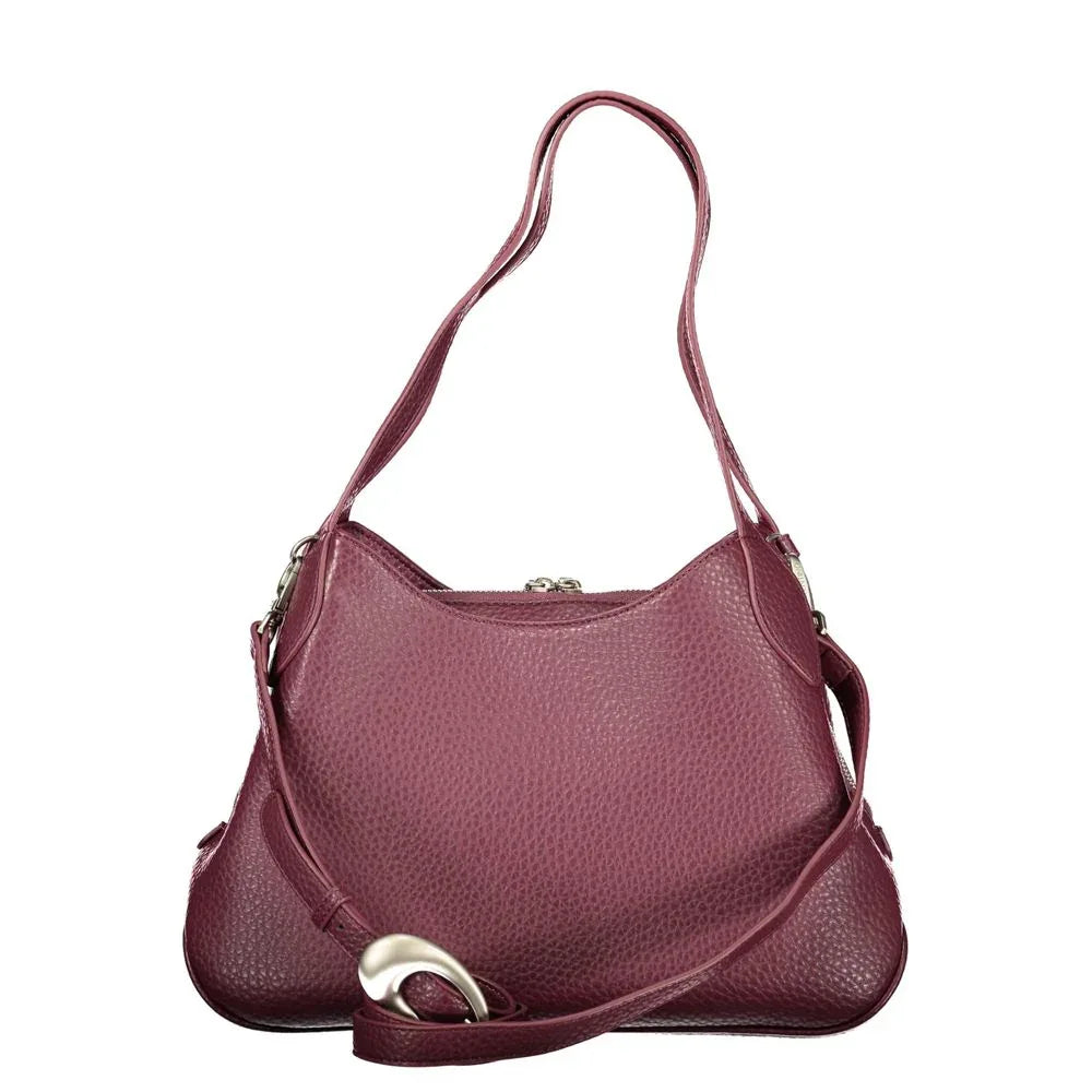 Mario Valentino Rosso Polyurethane Women Handbag - Zeiniez