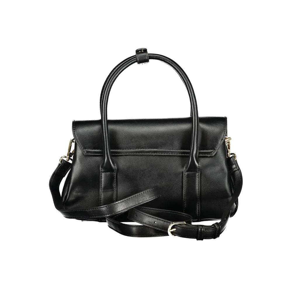 Mario Valentino Nero Polyurethane Women's Handbag - Zeiniez