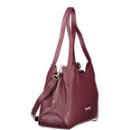 Mario Valentino Rosso Polyurethane Women Handbag - Zeiniez