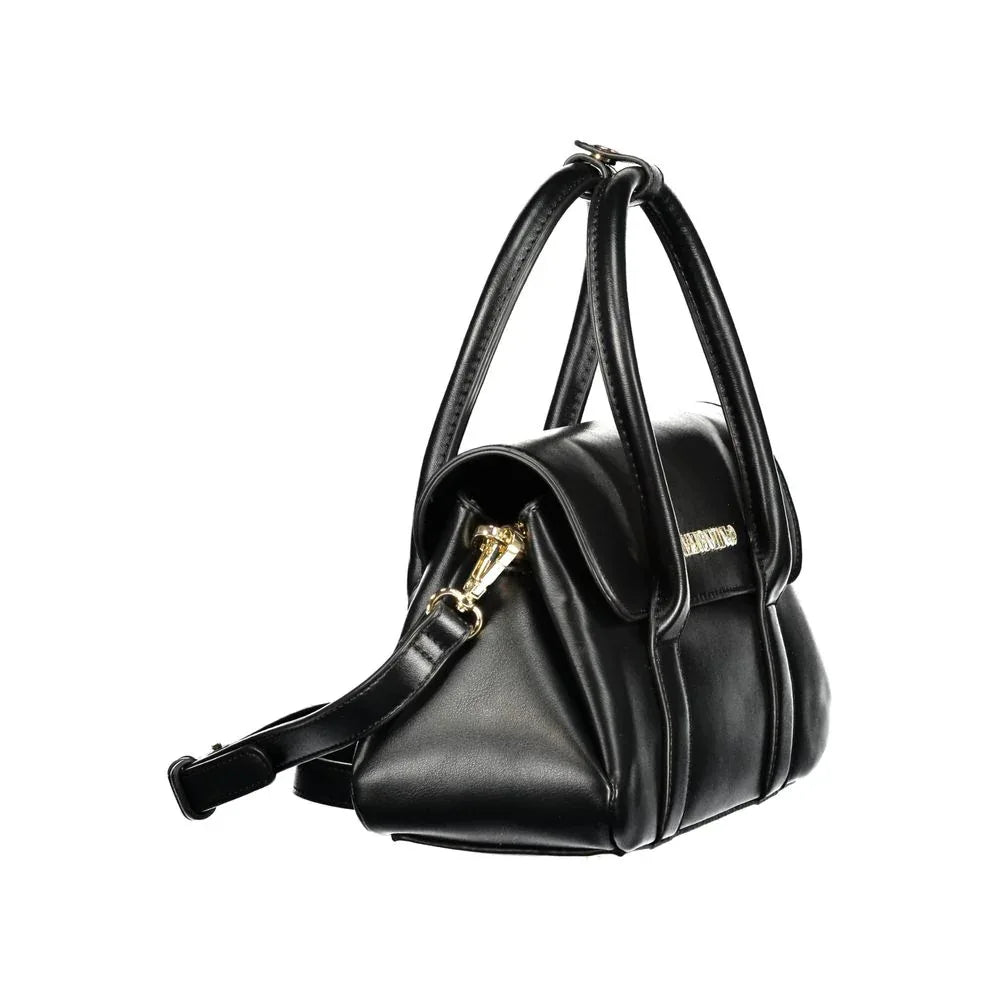 Mario Valentino Nero Polyurethane Women's Handbag - Zeiniez