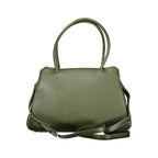 Mario Valentino Verde Polyurethane Women Handbag - Zeiniez