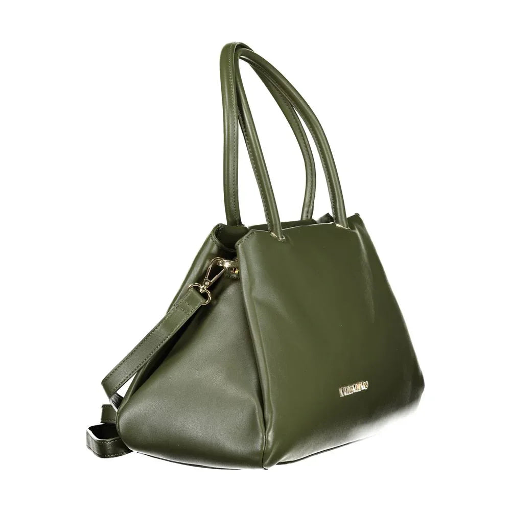 Mario Valentino Verde Polyurethane Women Handbag - Zeiniez