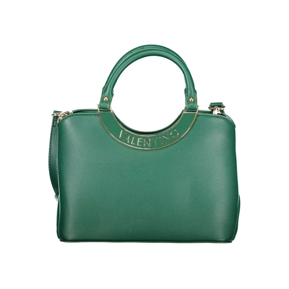 Mario Valentino Verde Polyurethane Women Handbag - Zeiniez