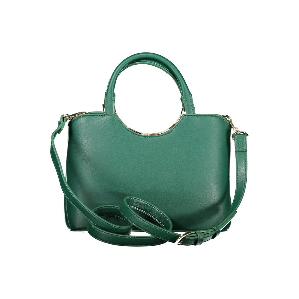 Mario Valentino Verde Polyurethane Women Handbag - Zeiniez