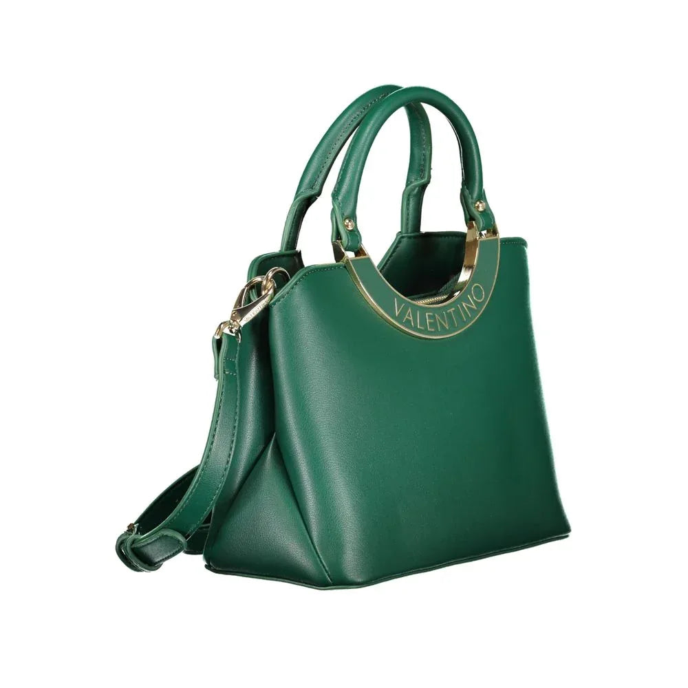 Mario Valentino Verde Polyurethane Women Handbag - Zeiniez