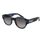 Trussardi Black Acetate Sunglasses