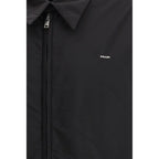 Prada Black Recycled Polyamide Full-Length Jacket - Zeiniez