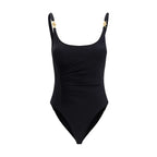 Versace Black Polyamide One-Piece Swimsuit