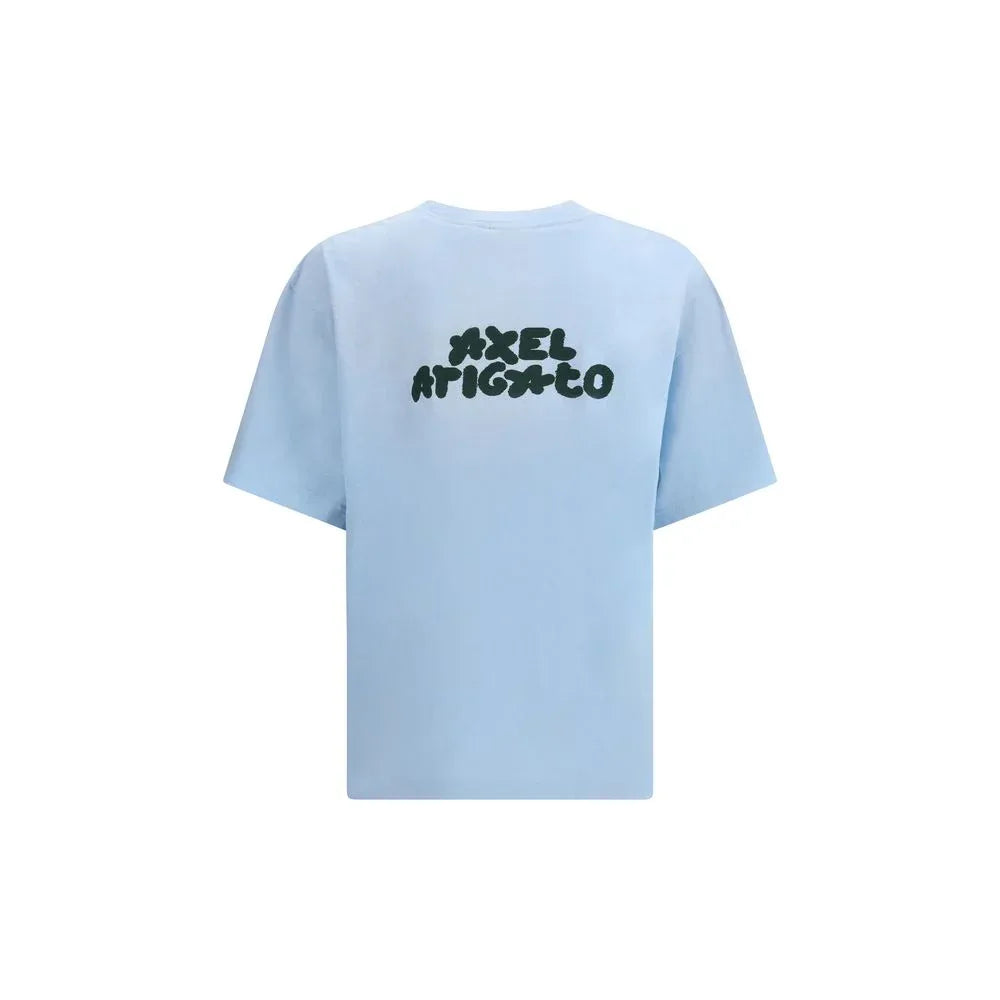 Axel Arigato Blue Fabric T-Shirt - Zeiniez