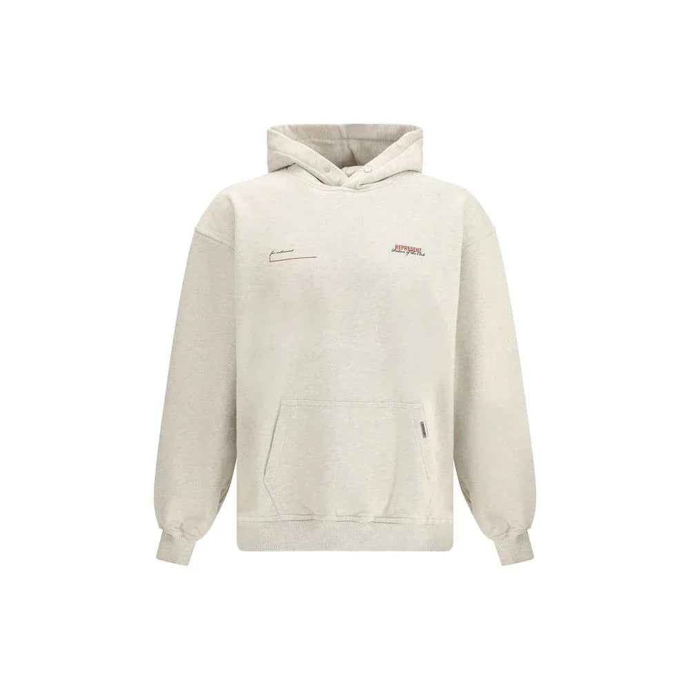 Represent Beige Cotton Sweatshirt - Zeiniez